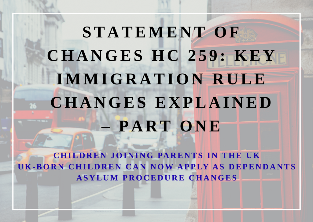 UK Key Immigration Rule Changes Explained